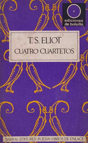 Portada del libro de CUATRO CUARTETOS. T. S