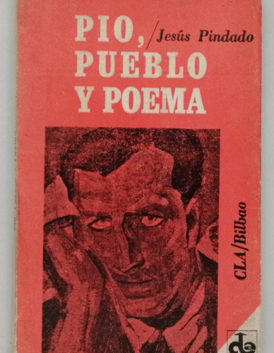 Portada del libro de PÍO, PUEBLO Y POEMA