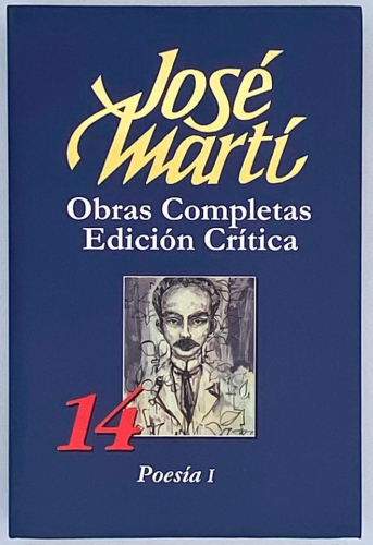 Portada del libro de OBRAS COMPLETAS. EDICIÓN CRÍTICA. POESÍA I. TOMO 14. JOSÉ MARTÍ