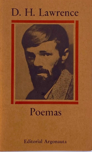 Portada del libro de POEMAS. D. H