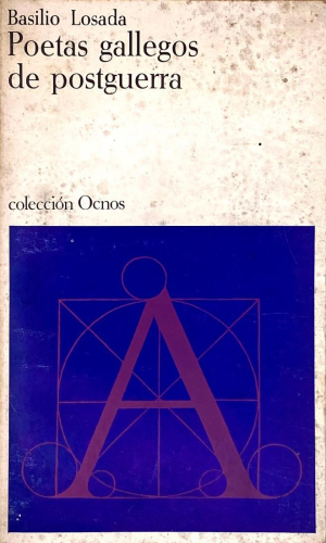 Portada del libro de POETAS GALLEGOS DE POSGUERRA