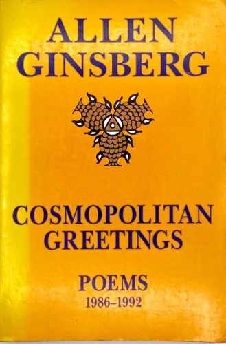 Portada del libro de COSMOPOLITAN GREETINGS, POEMS 1986-1992