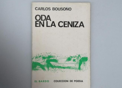 Portada del libro de ODA EN LA CENIZA