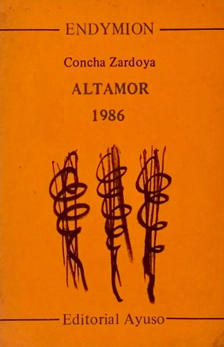 Portada del libro de ALTAMOR 1986