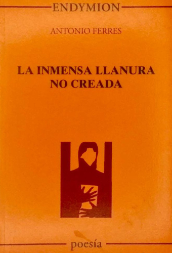 Portada del libro de LA INMENSA LLANURA NO CREADA