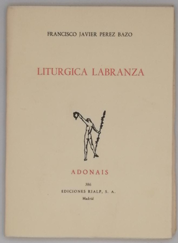 Portada del libro de LITÚRGICA LABRANZA