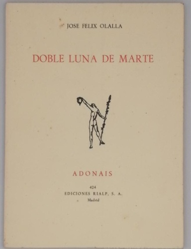 Portada del libro de DOBLE LUNA DE MARTE
