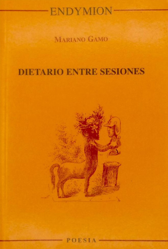 Portada del libro de DIETARIO ENTRE SESIONES