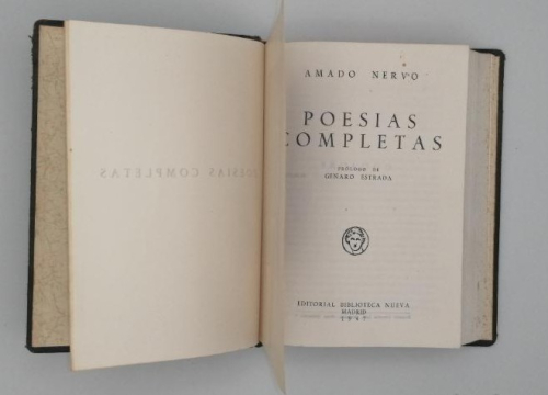 Portada del libro de POESÍAS COMPLETAS