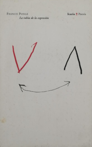 Portada del libro de LA RABIA DE LA EXPRESIÓN