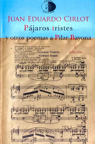 Portada del libro de PÁJAROS TRISTES Y OTROS POEMAS A PILAR BAYONA