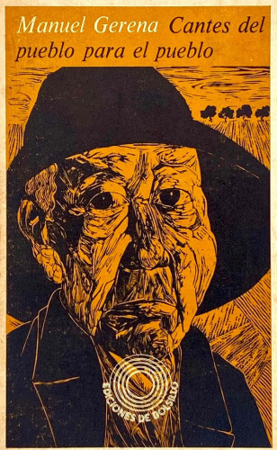 Portada del libro de CANTES DEL PUEBLO PARA EL PUEBLO