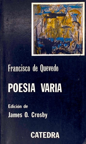 Portada del libro de POESÍA VARIA