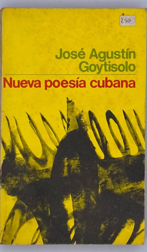Portada del libro de NUEVA POESÍA CUBANA JOSÉ AGUSTÍN GOYTISOLO.