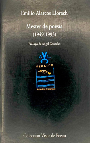 Portada del libro de MESTER DE POESÍA (1949-1993)