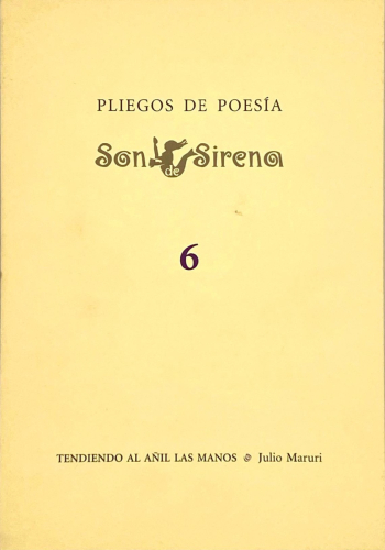 Portada del libro de TENDIENDO AL AÑIL LAS MANOS