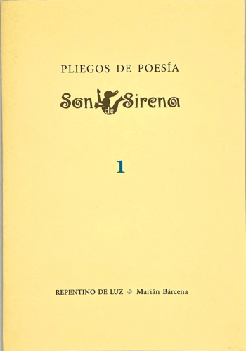 Portada del libro de REPENTINO DE LUZ
