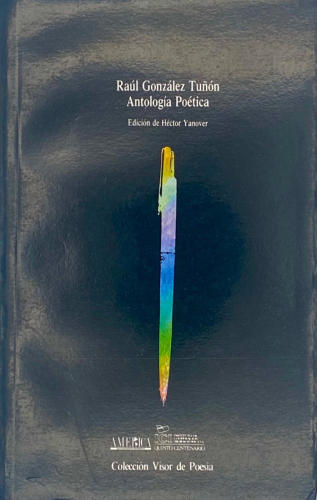 Portada del libro de ANTOLOGIA POÉTICA