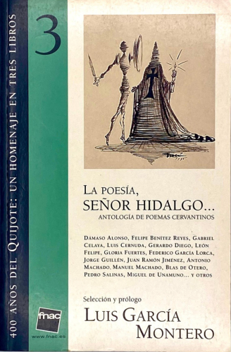 Portada del libro de LA POESÍA, SEÑOR HIDALGO..