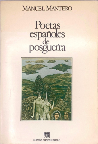 Portada del libro de POETAS ESPAÑOLES DE POSGUERRA