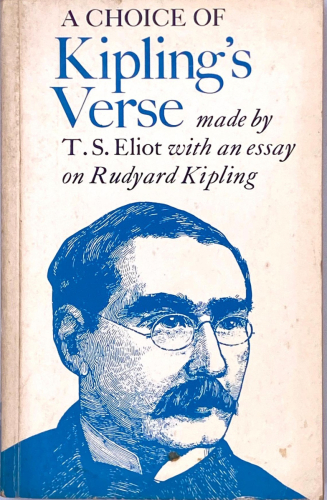 Portada del libro de A CHOICE ON KIPLING´S VERSE MADE BY T. S