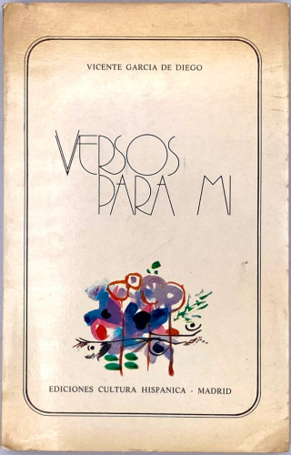 Portada del libro de VERSOS PARA MÍ