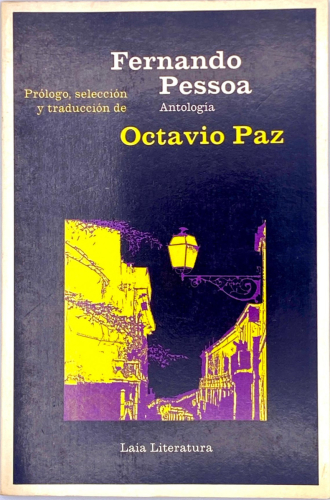 Portada del libro de FERNANDO PESSOA, ANTOLOGÍA