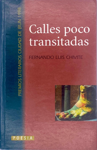 Portada del libro de CALLES POCO TRANSITADAS