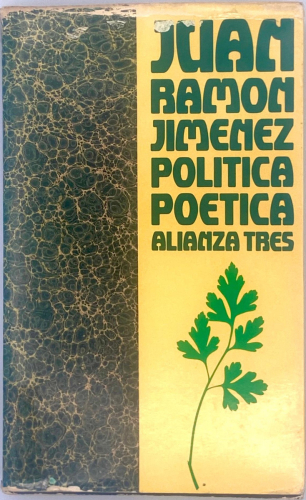 Portada del libro de POLÍTICA POÉTICA