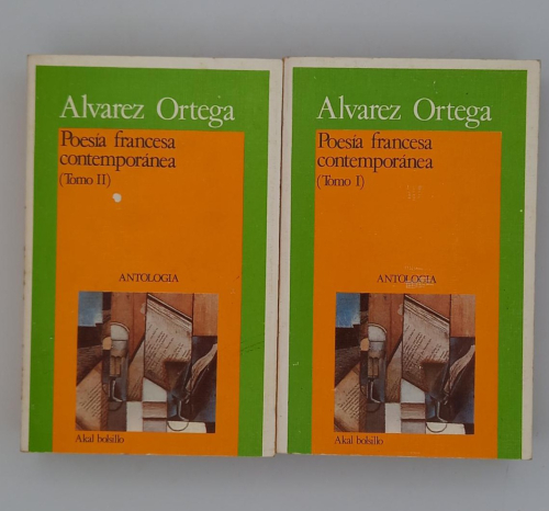 Portada del libro de POESÍA FRANCESA CONTEMPORÁNEA