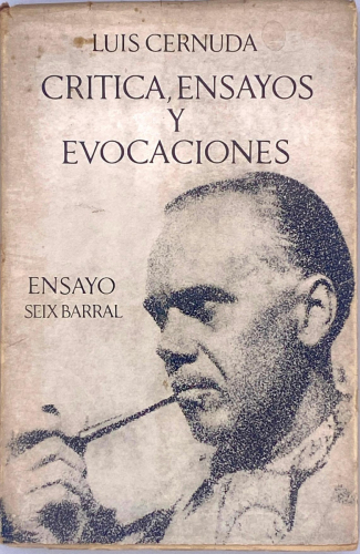 Portada del libro de Luis Cernuda - Crítica, Ensayos y Evocaciones