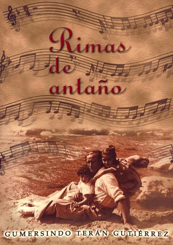 Portada del libro de RIMAS DE ANTAÑO. GUMERSINDO TERÁN GUTIÉRREZ