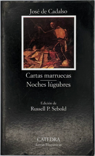 Portada del libro de Cartas Marruecas y Noches Lúgubres