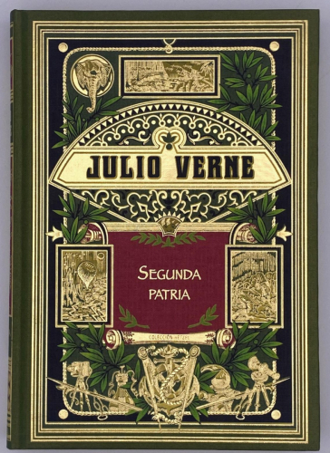 Portada del libro de Julio Verne - Segunda Patria