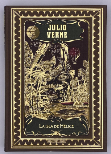 Portada del libro de Julio Verne - La Isla de Hélice