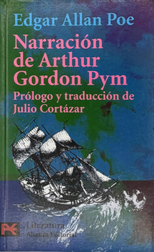 Portada del libro de Edgar Allan Poe - Narración de Arthur Gordon Pym