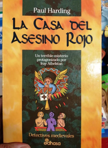 Portada del libro de La casa del asesino rojo. Paul Harding.