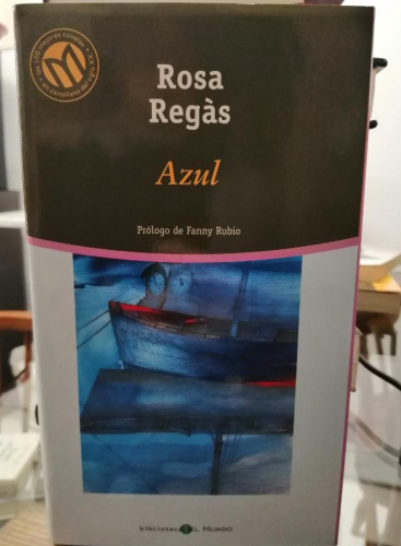 Portada del libro de Azul. Rosa Regás.