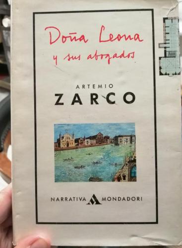 Portada del libro de Doña Leona y sus abogados. Artemio Zarco.