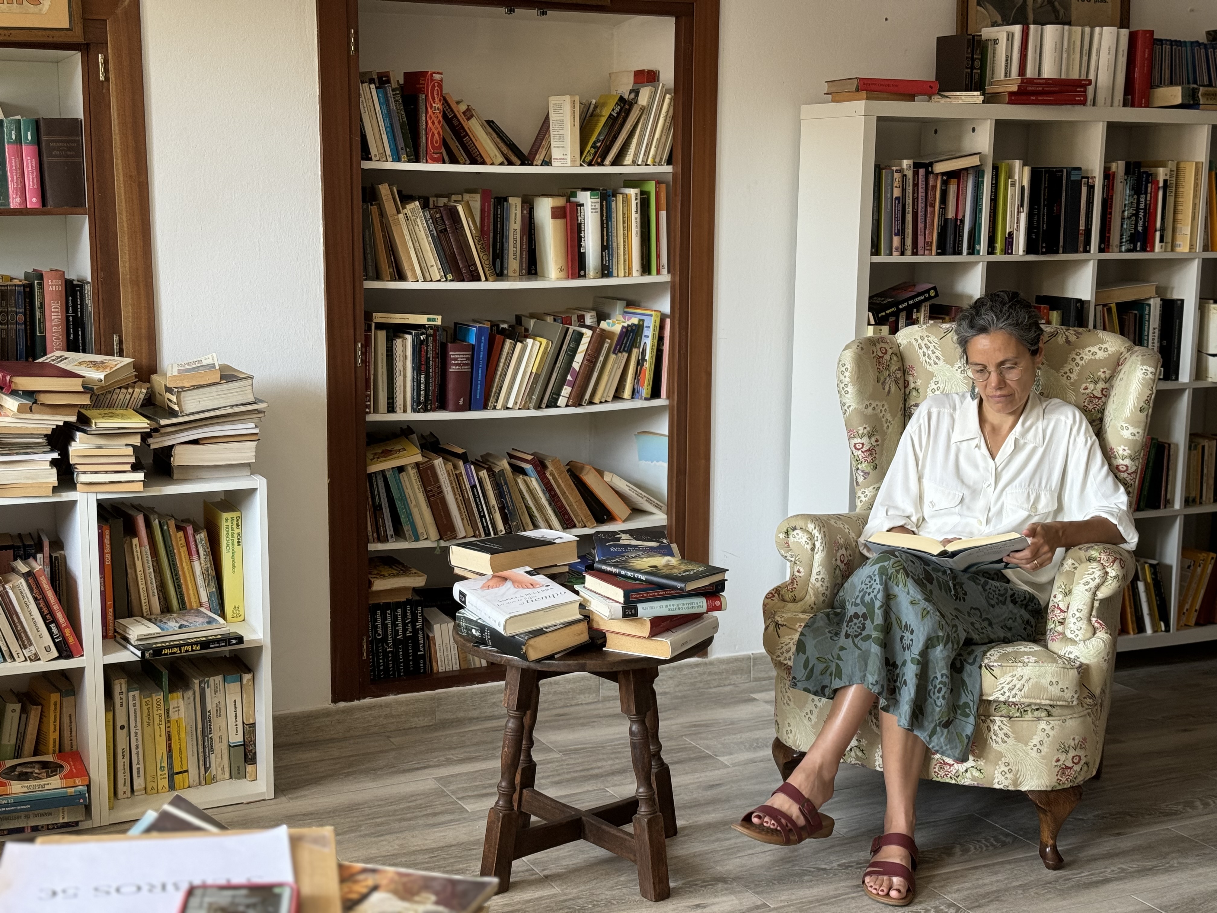 Reading workshops at Café con Palabras